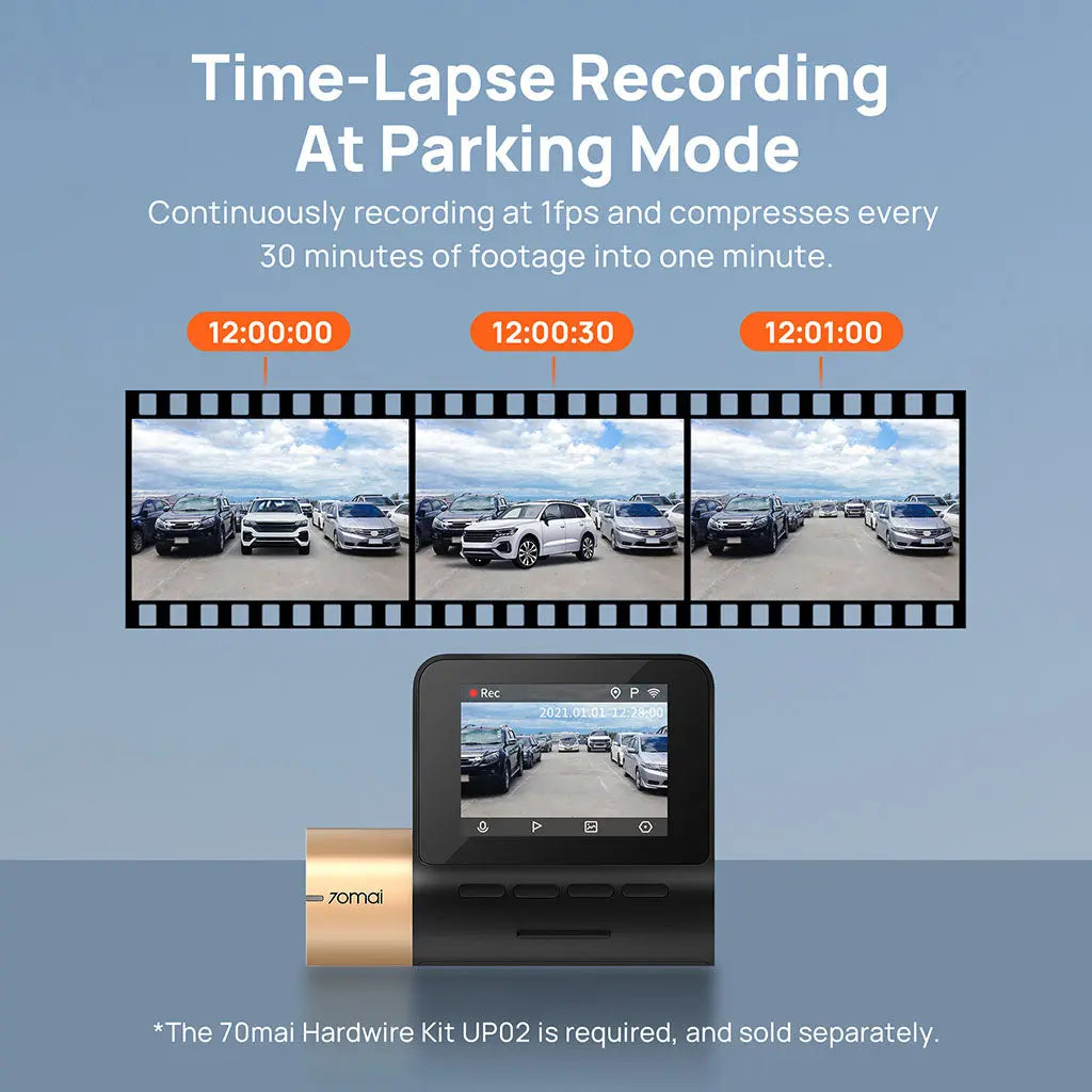 70mai Dash Cam Lite 2 1080P