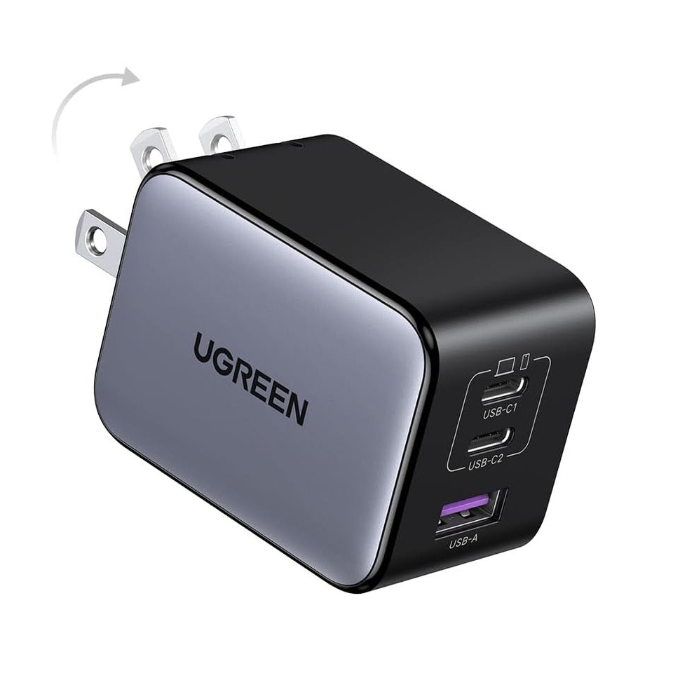 UGREEN 65W Nexode X Cargador Rápido 3 Puertos