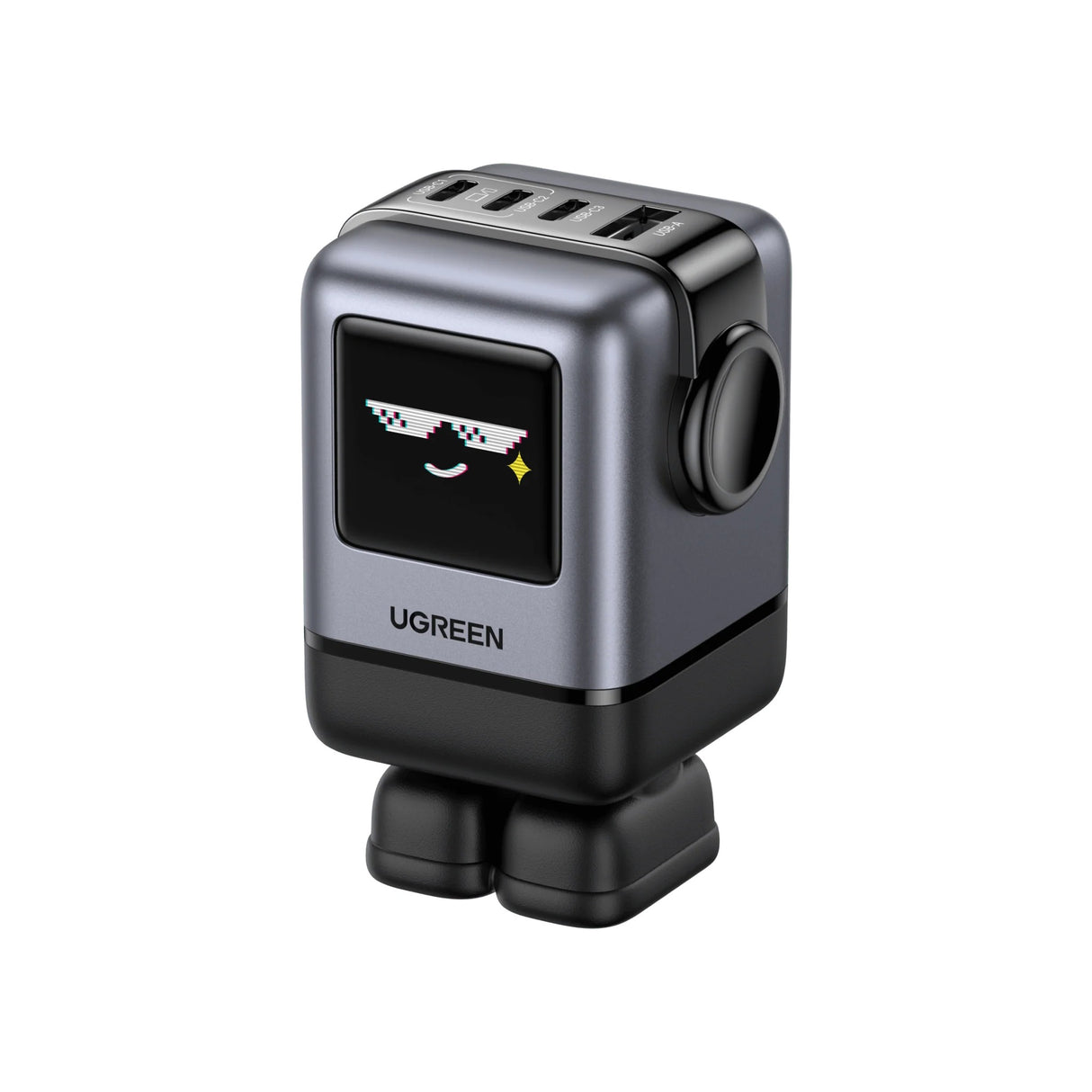 UGREEN Uno 100W Cargador USB-C 4 Puertos Robot GaN
