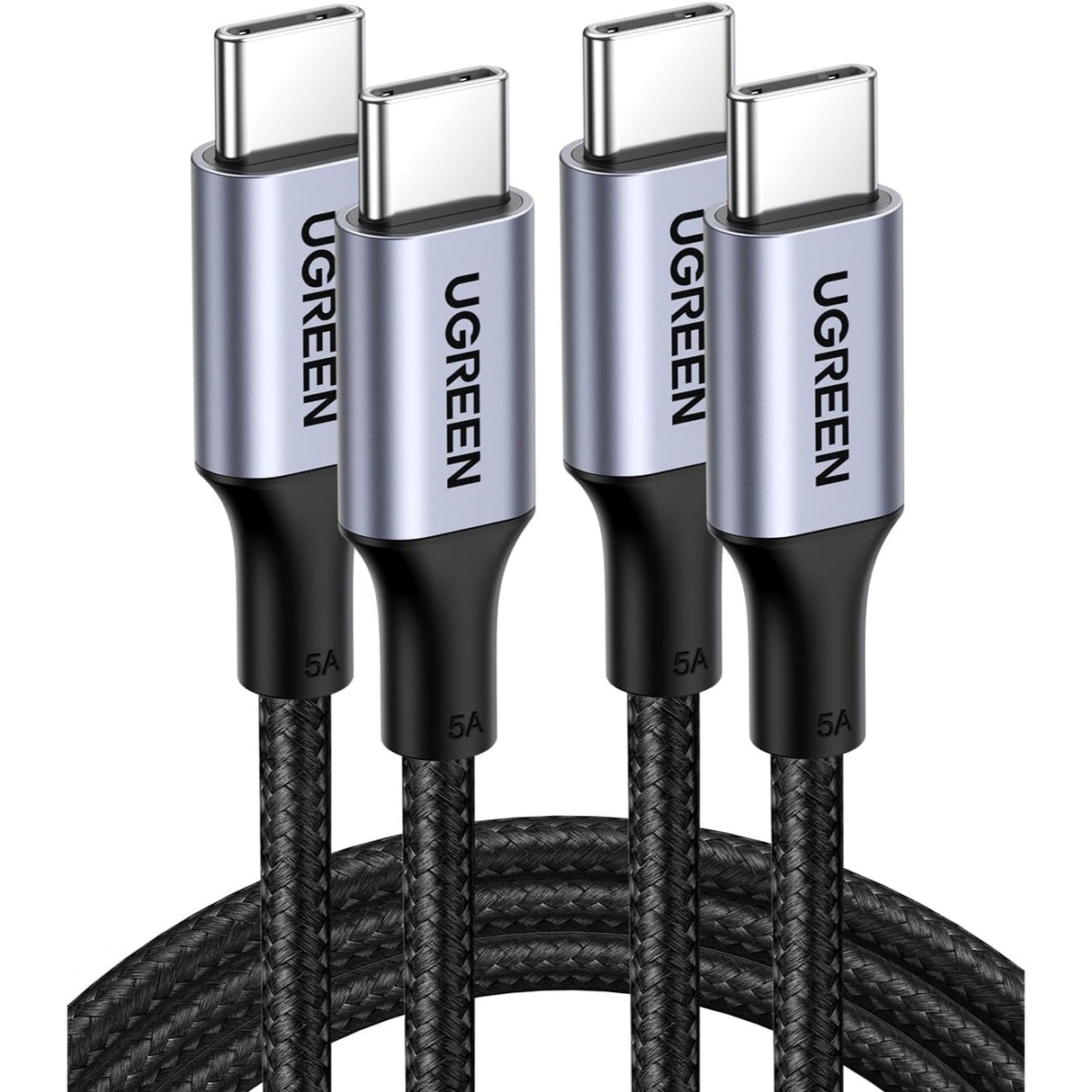 UGREEN Pack de 2 Cables USB-C a USB-C 100W 1 Metro