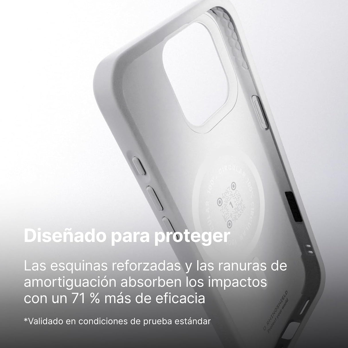 RhinoShield SolidX MagSafe Funda para iPhone 17, Protección Grado Militar Anti-Golpes