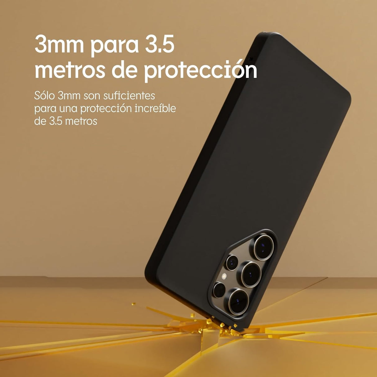 RhinoShield Funda SolidSuit MagSafe para Samsung Galaxy S25 Ultra, Protección Militar Anti-Golpes
