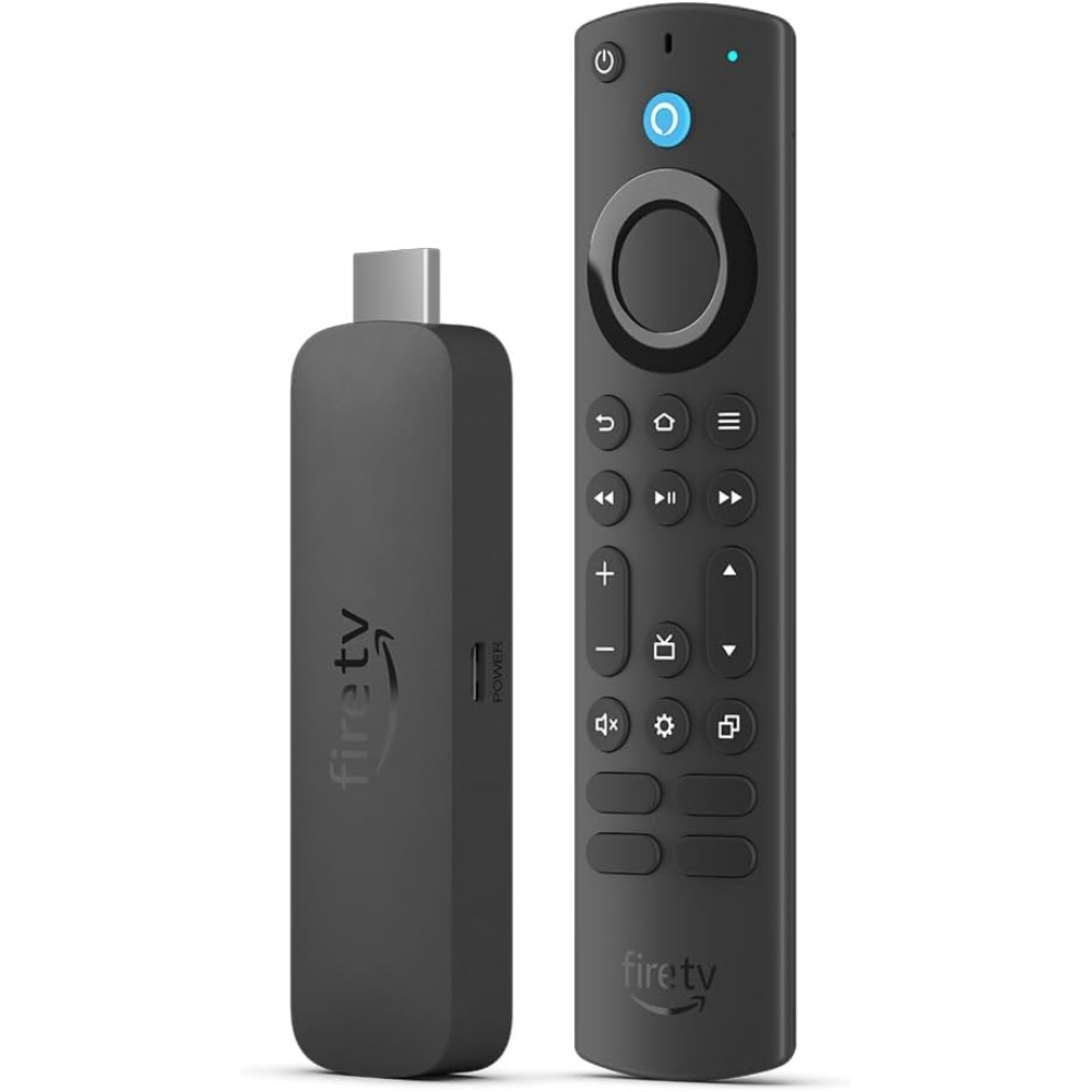 Amazon Fire TV Stick 4K Max (Fire OS - Android) | Dispositivo de streaming con Wi-Fi 6E y fondo ambiental