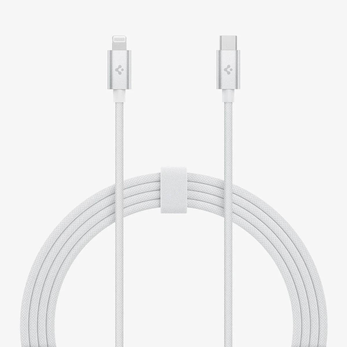 Spigen Cable Lightning a USB-C Certificado MFi de 2 metros para iPhone 8 al 14 Series, iPad, AirPods