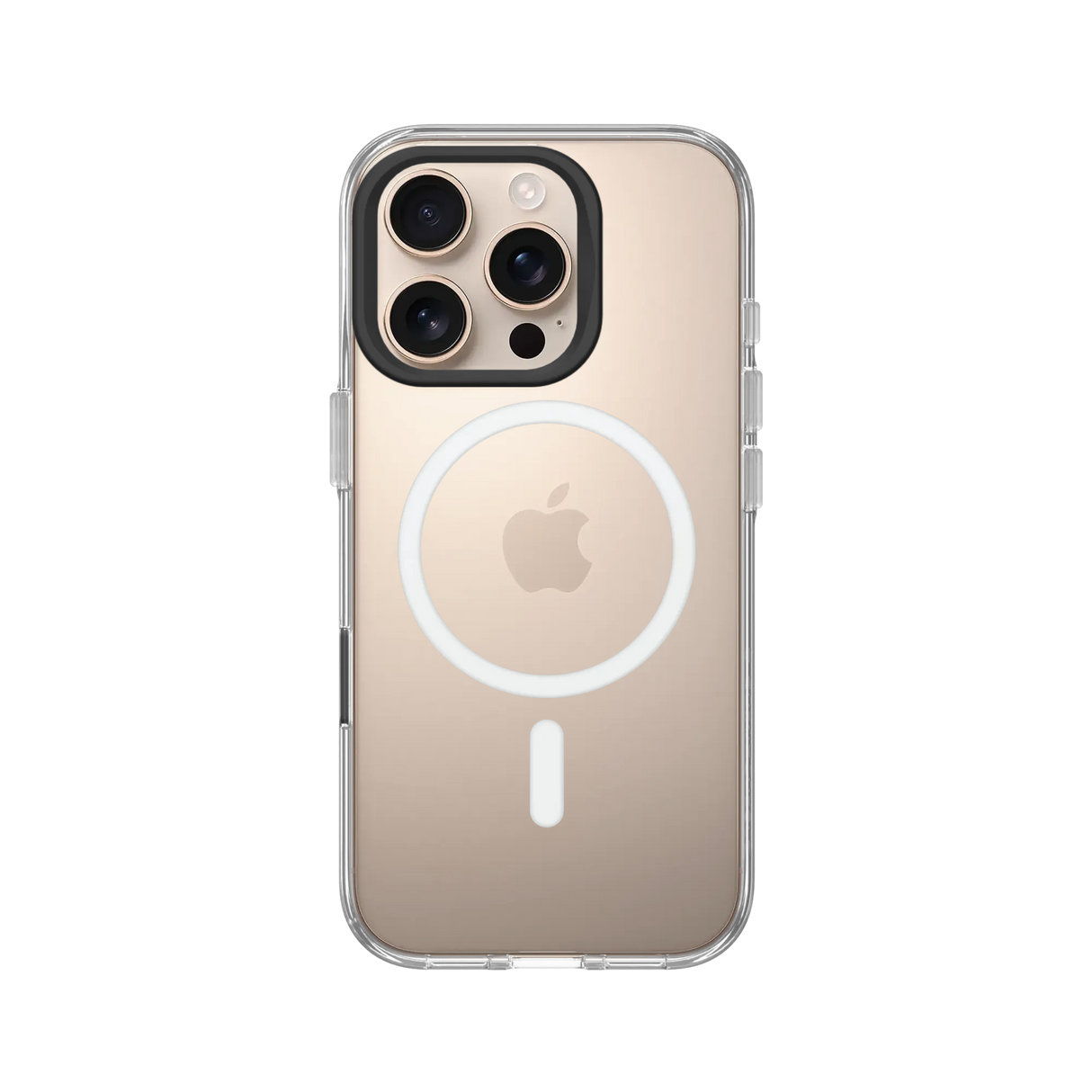 RhinoShield Clear MagSafe Funda Transparente para iPhone 16 Pro, Antiamarilleo, Anti-Golpes Grado Militar
