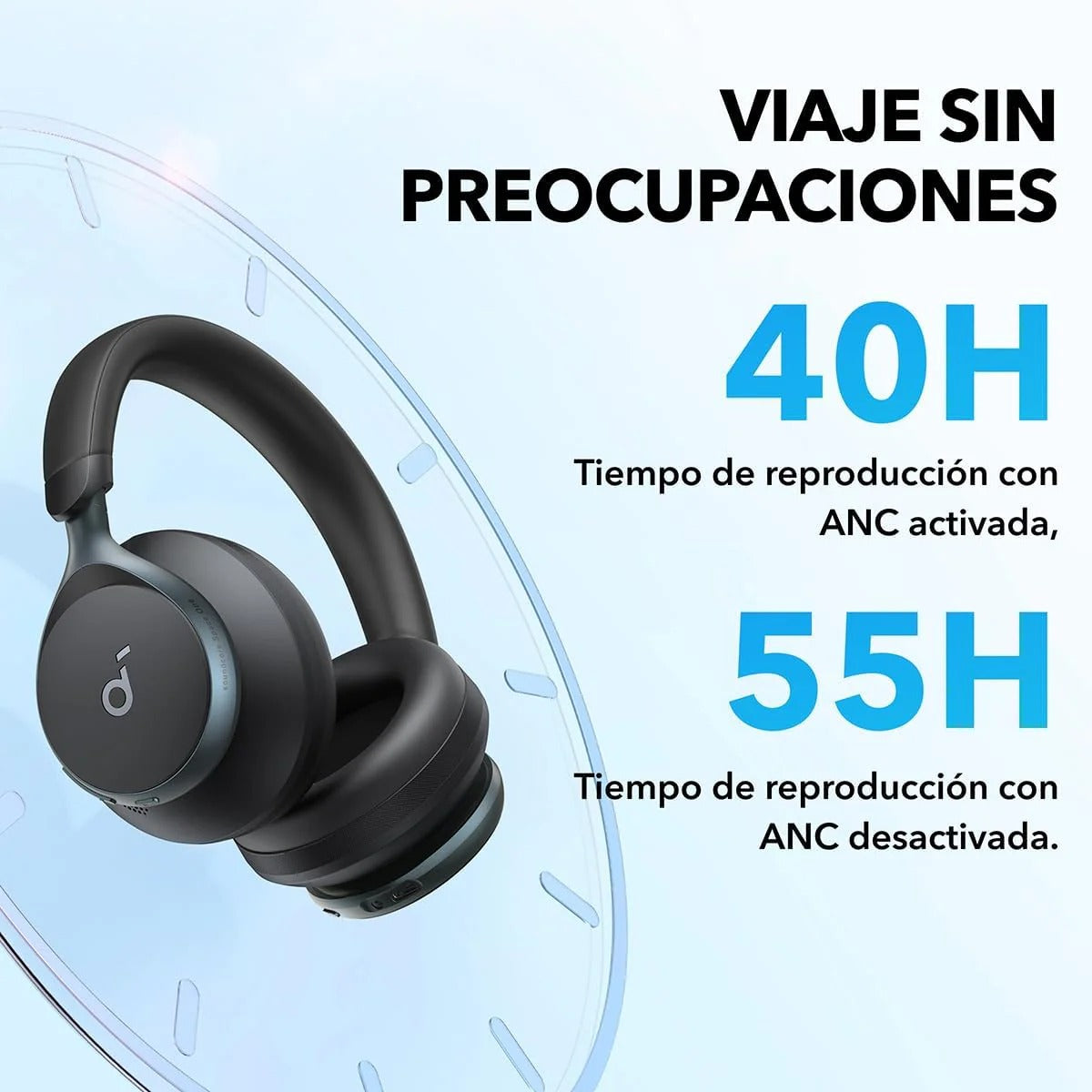 Anker Soundcore Space One Audífonos con Cancelación de Ruido