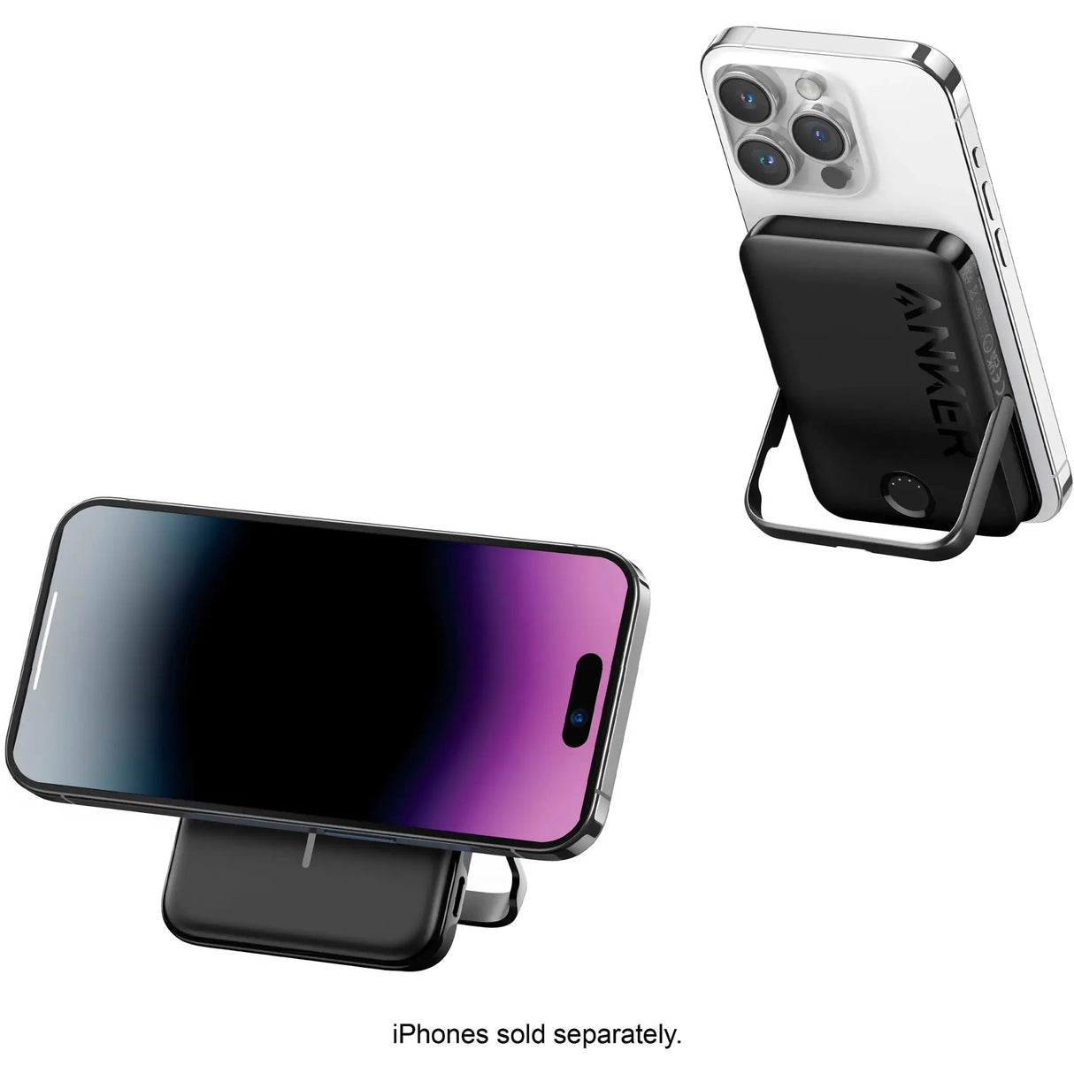 Anker MagGo Battery 5000mAh 7.5W Power Bank MagSafe con Soporte para iPhone 12 al 16 Series