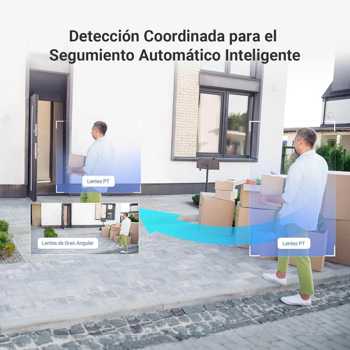 EZVIZ H9c Dual 3K Cámara Doble Lente 5MP con Paneo e Inclinación