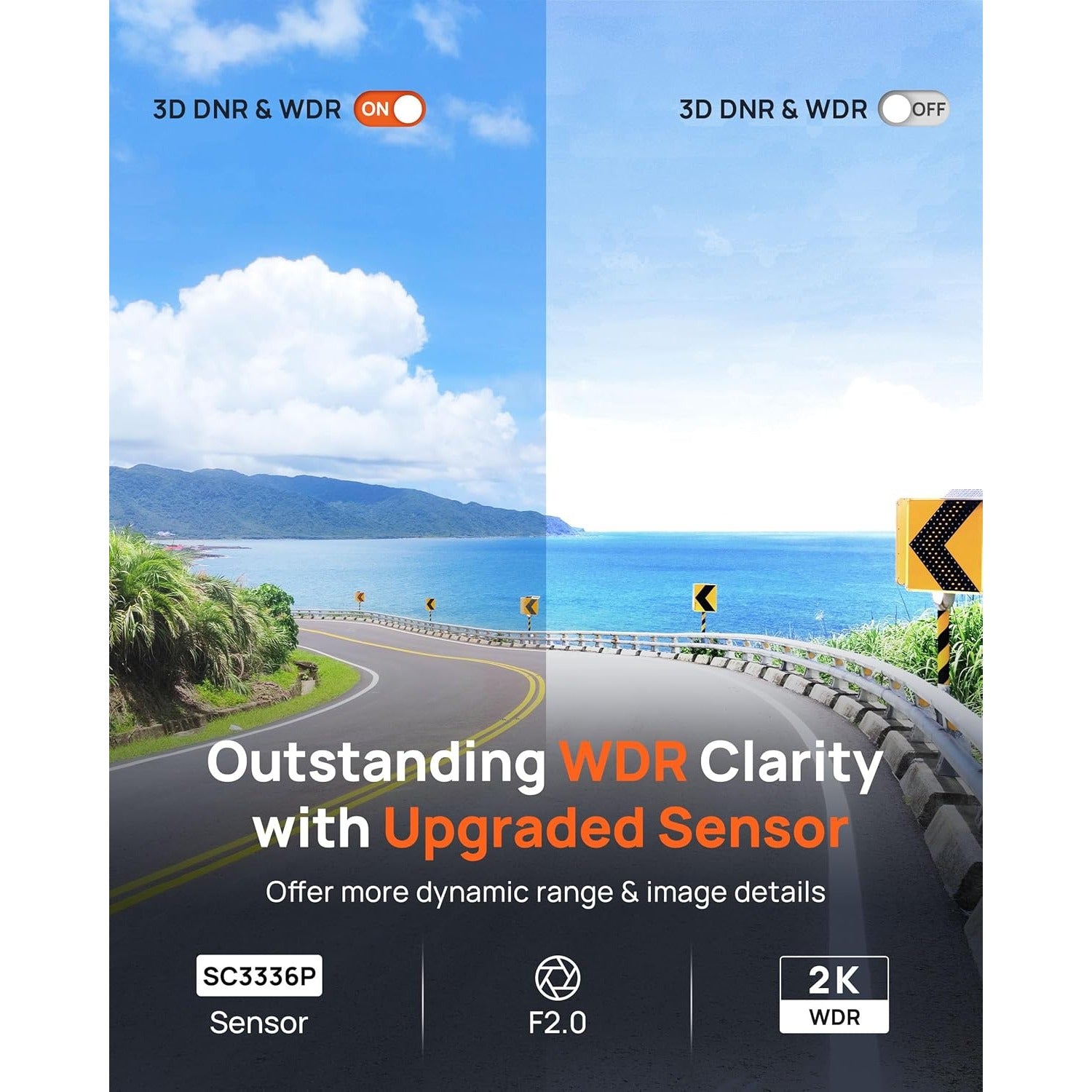 70mai Dash Cam M310 2K QHD