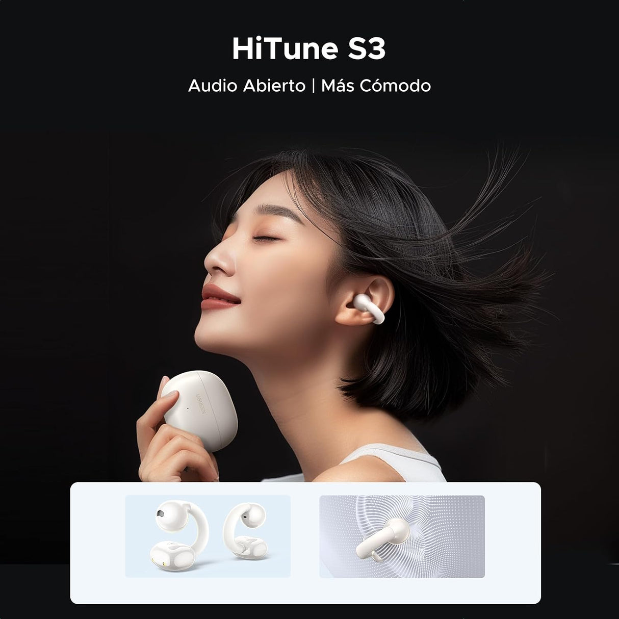 UGREEN Audífonos Open-Ear Bluetooth 5.4 - vista 6