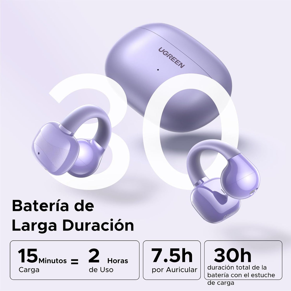 UGREEN Audífonos Open-Ear Bluetooth 5.4 HiTune S3 - vista 5
