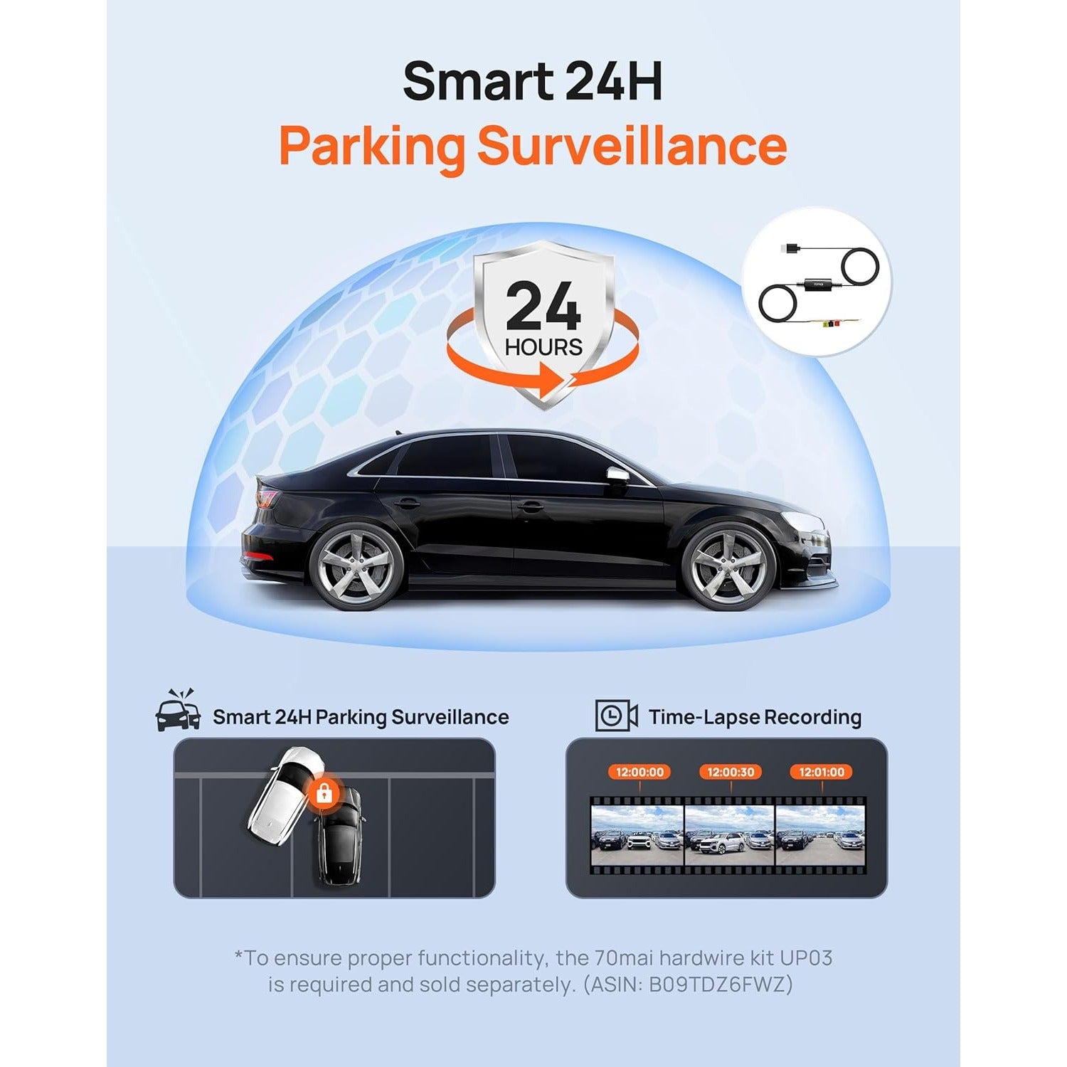 70mai Dash Cam M310 2K QHD