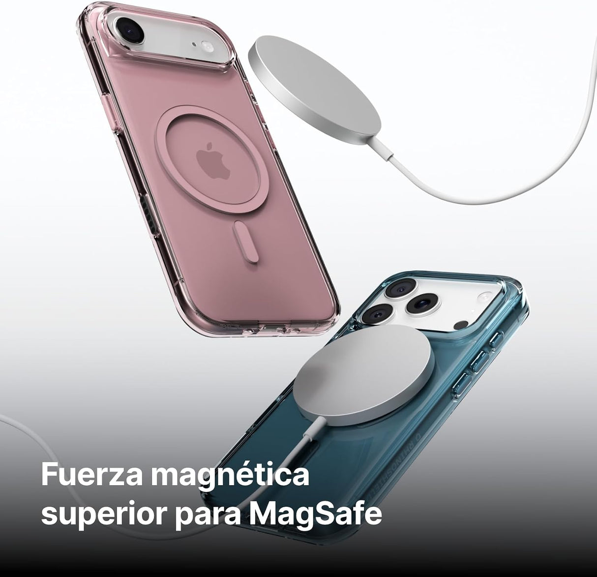 RhinoShield Clear MagSafe Funda Transparente para iPhone 17 Pro, Antiamarilleo, Anti-Golpes Grado Militar