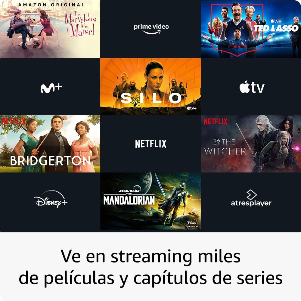 Amazon Fire TV Stick 4K Max (Fire OS - Android) | Dispositivo de streaming con Wi-Fi 6E y fondo ambiental