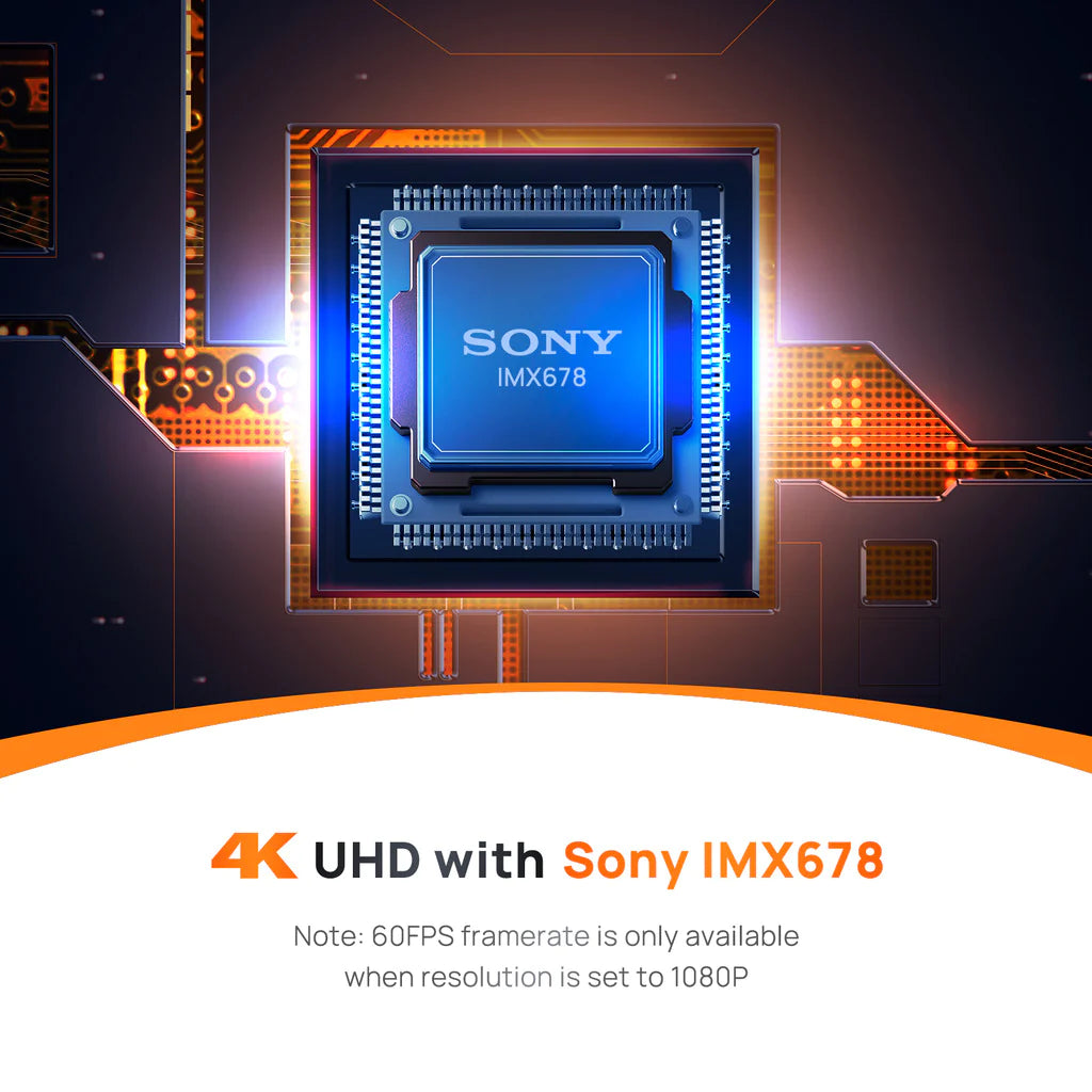 70mai A810 Dash Cam 4K HDR Sony Starvis 2 IMX678 Grabación Dual Soporta 4G LTE