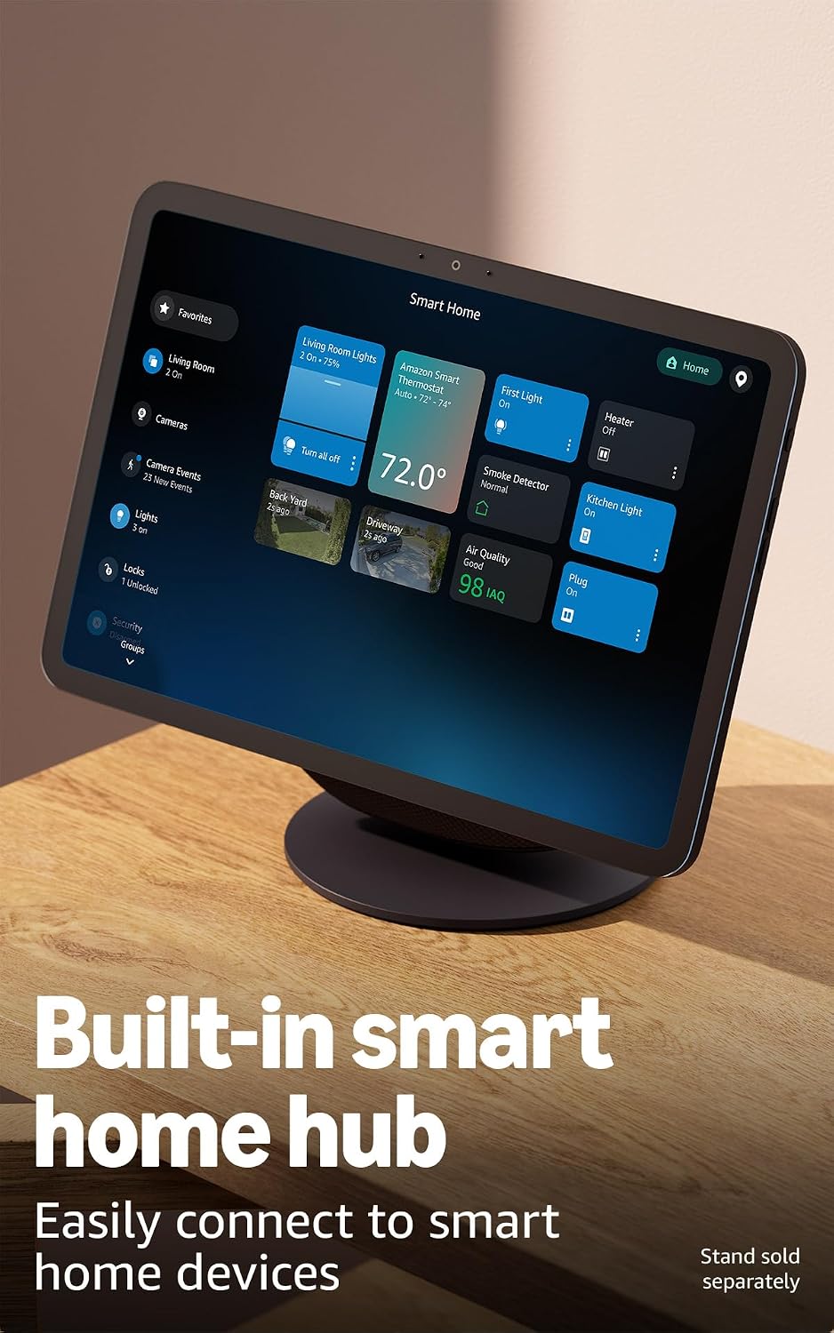 Amazon Soporte Ajustable - en uso con Echo Show
