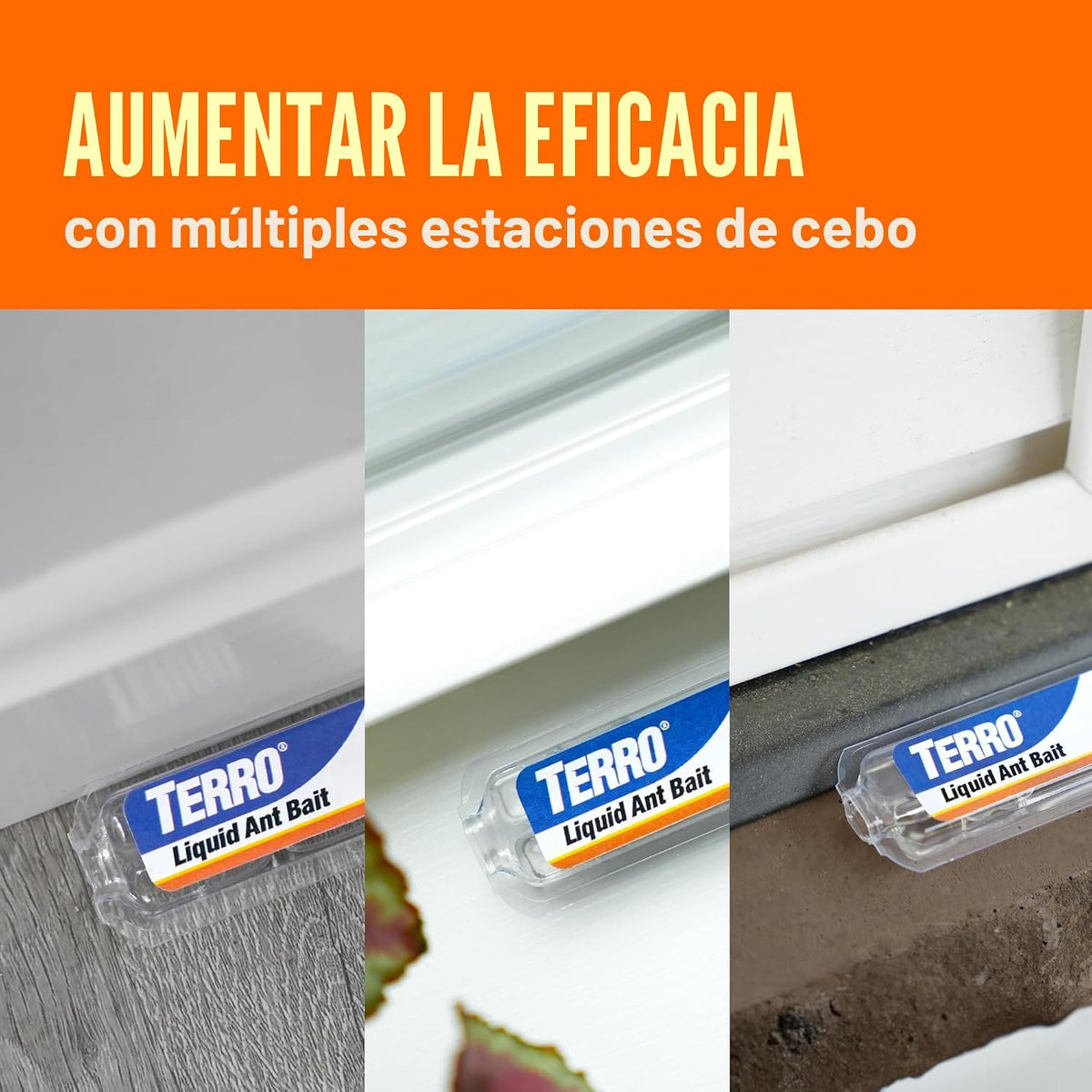 TERRO T300B Cebo Líquido para Hormigas 12 estaciones