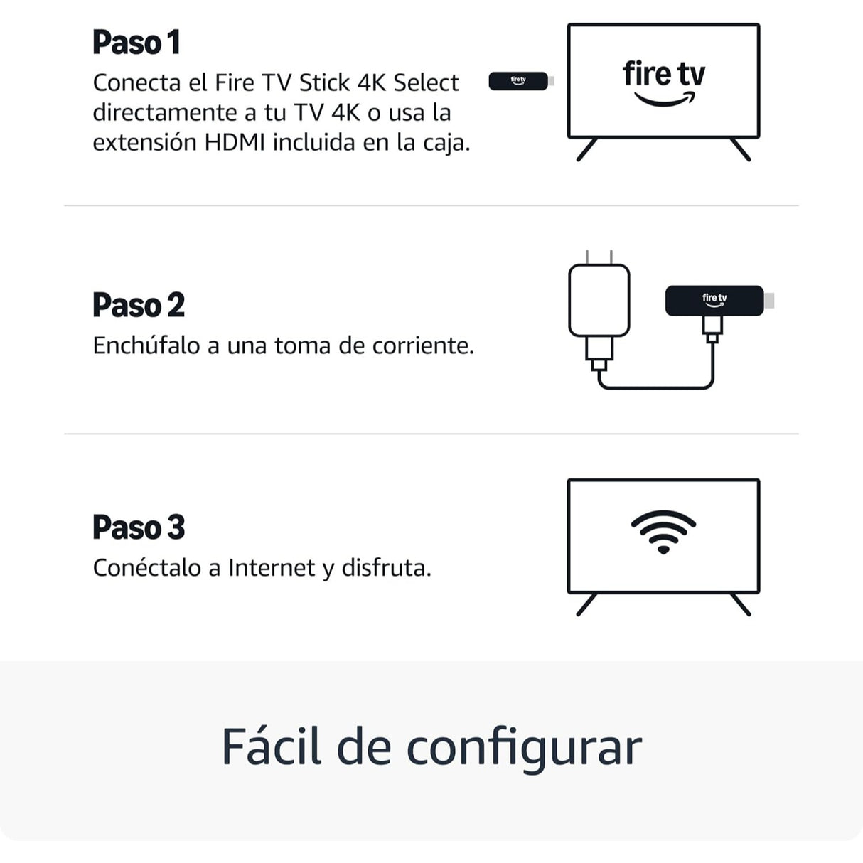 Amazon Fire TV Stick 4K Select (última generación): streaming en 4K - Vega OS