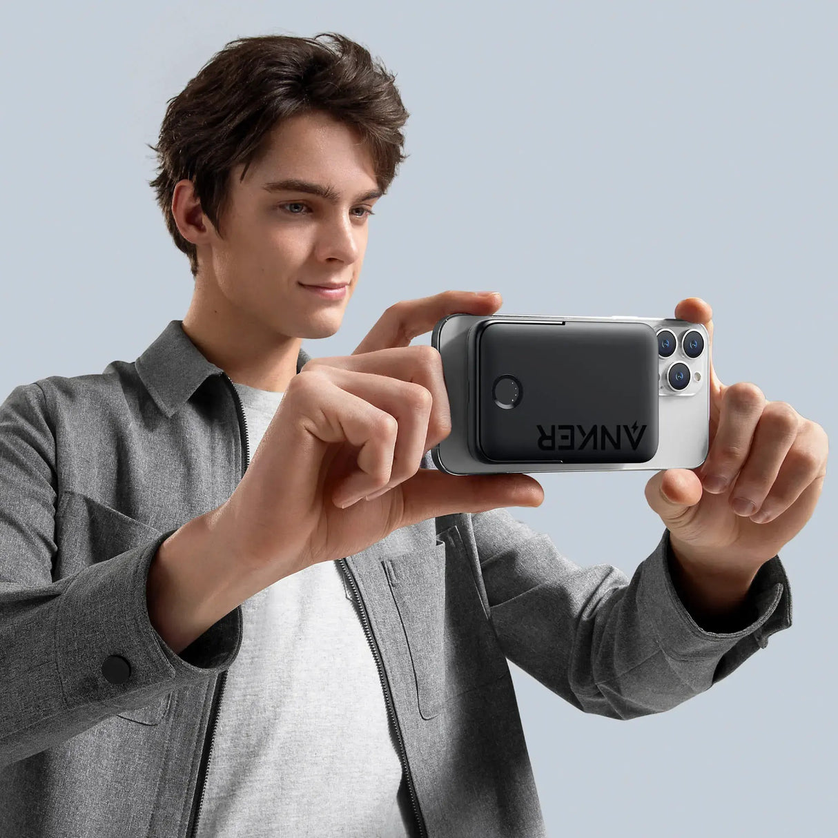 Anker MagGo Battery 5000mAh 7.5W Power Bank MagSafe con Soporte para iPhone 12 al 16 Series