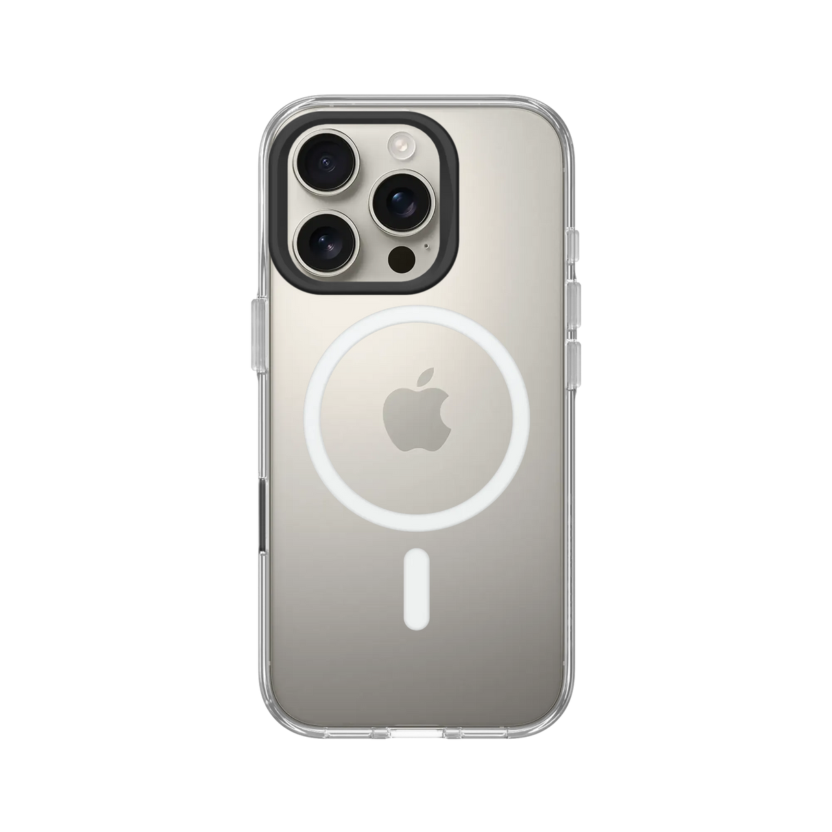 RhinoShield Clear MagSafe Funda Transparente para iPhone 16 Pro, Antiamarilleo, Anti-Golpes Grado Militar