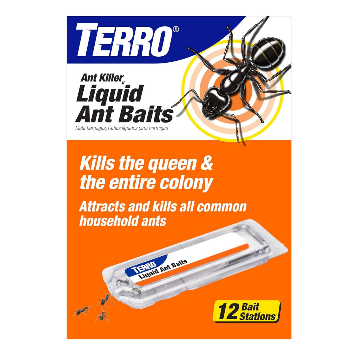 TERRO T300B Cebo Líquido para Hormigas 12 estaciones