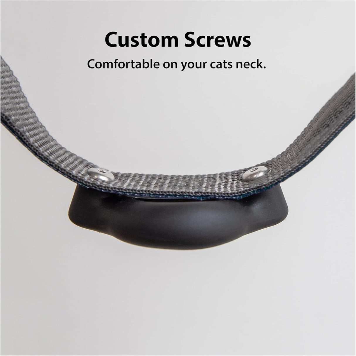 TagVault AirTag Soporte para Collar de Gato - No cuelga, también para perros pequeños