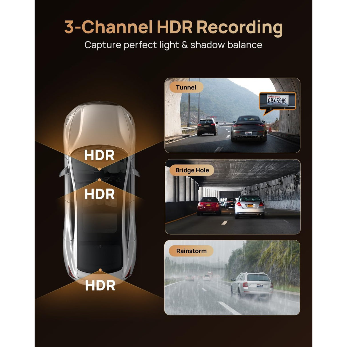 70mai 4K T800 Dash Cam de 3 Canales Frontal + Trasera + Interior STARVIS 2 IMX678 + 512GB MicroSD Soporta 4G LTE