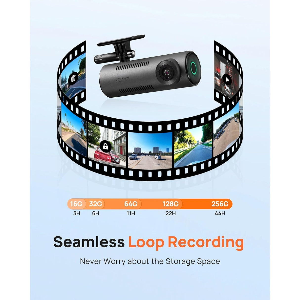 70mai Dash Cam M310 2K QHD