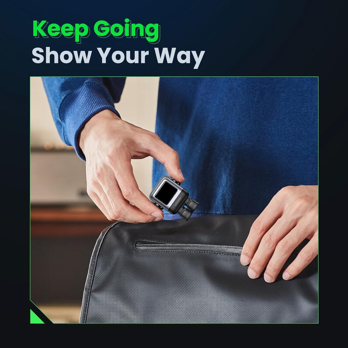 UGREEN Uno 30W Cargador USB-C Robot GaN