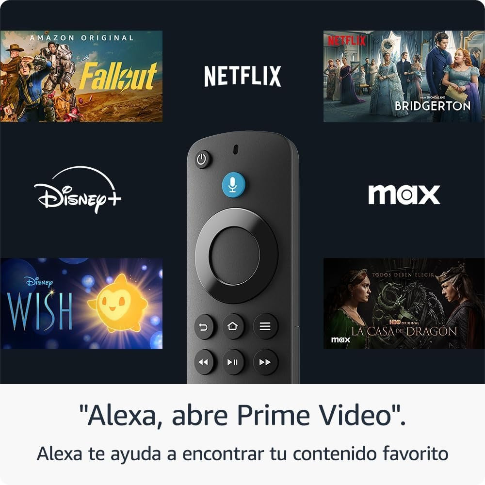 Amazon Fire TV Stick HD (Fire OS - Android) | con mando por voz Alexa, controles de Hogar digital y reproducción HD