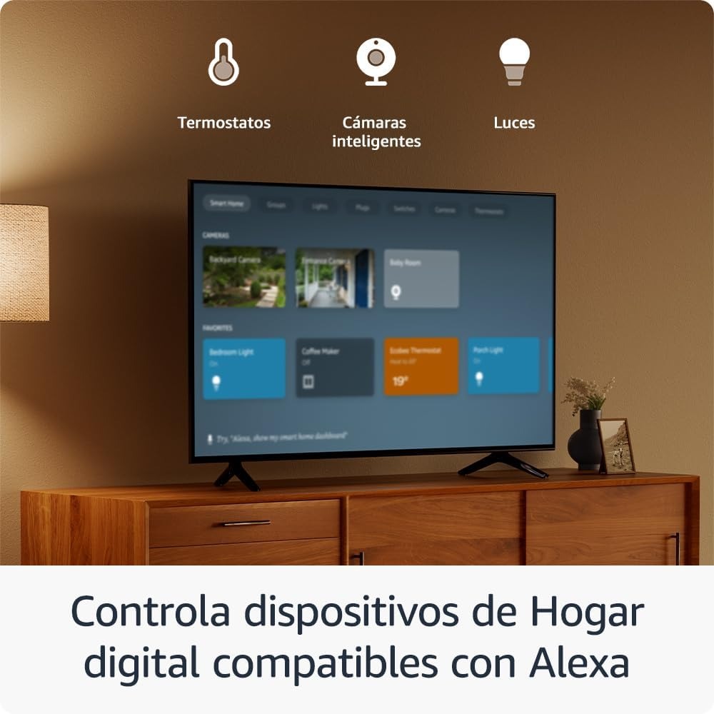 Amazon Fire TV Stick HD (Fire OS - Android) | con mando por voz Alexa, controles de Hogar digital y reproducción HD