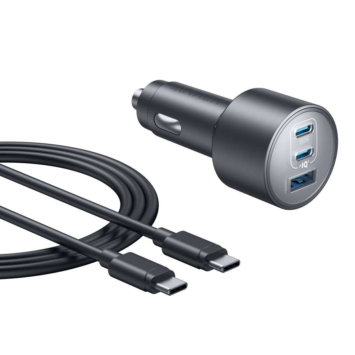 Anker Nano Car Charger 167.5W Cargador con 3 Puertos para Carro