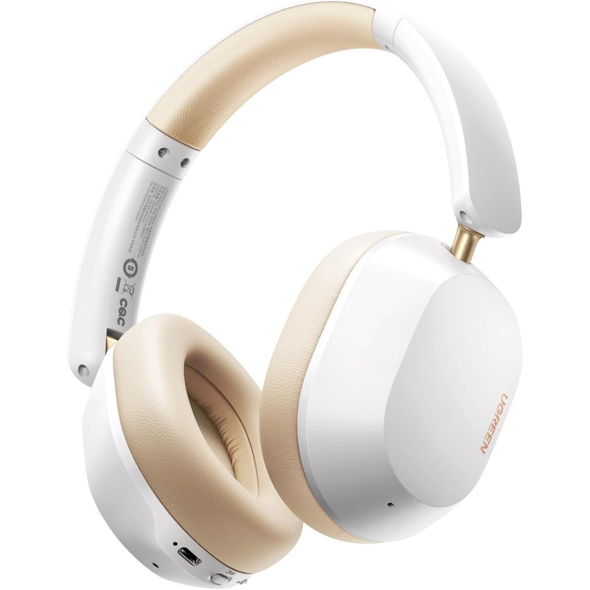 UGREEN HiTune Max5c Audífonos Inalámbricos ANC Bluetooth LDAC Hi-Res 75H - Blanco