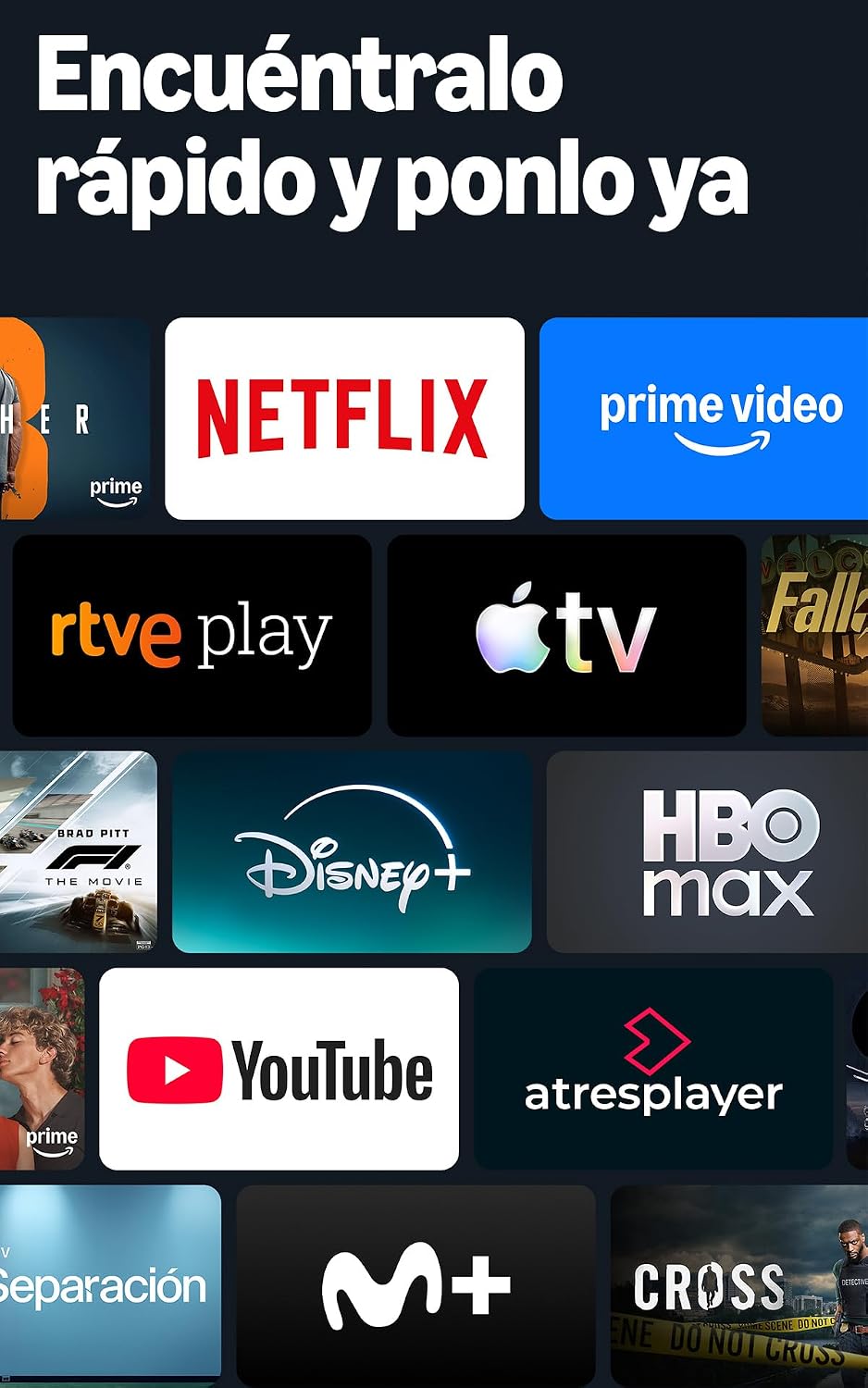Amazon Fire TV Stick HD (último modelo Vega OS), con mando por voz Alexa, alimentación directa desde tu TV
