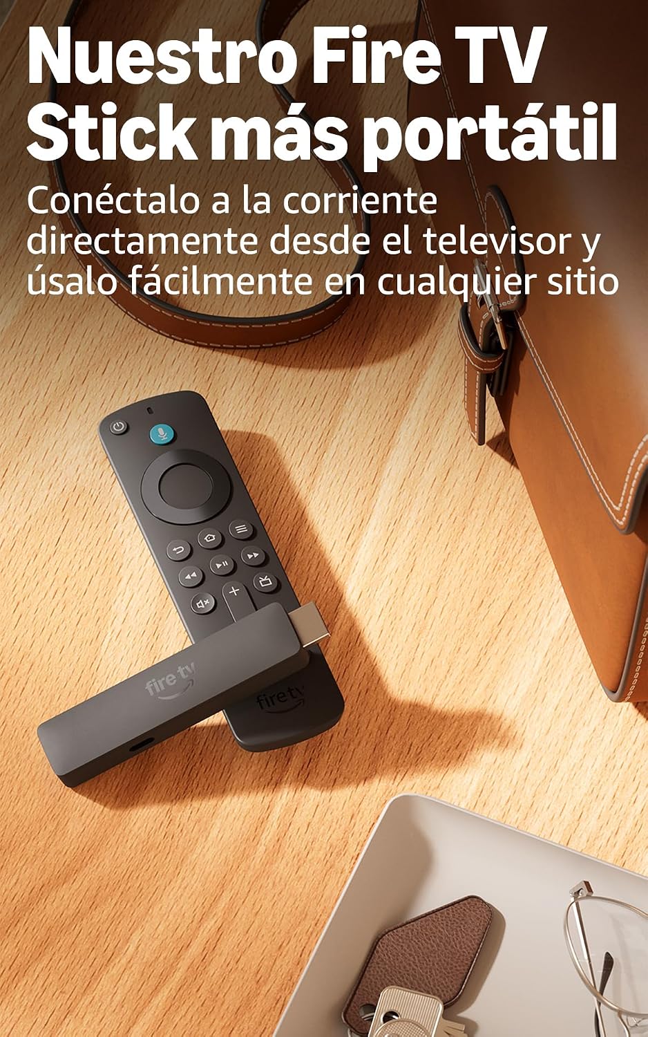 Amazon Fire TV Stick HD (último modelo Vega OS), con mando por voz Alexa, alimentación directa desde tu TV