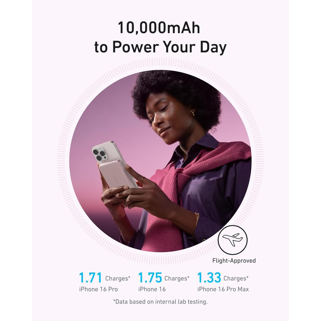 Anker MagGo Power Bank (10K, Slim) MagSafe Qi2 15W Certificada para iPhone 17/16/15