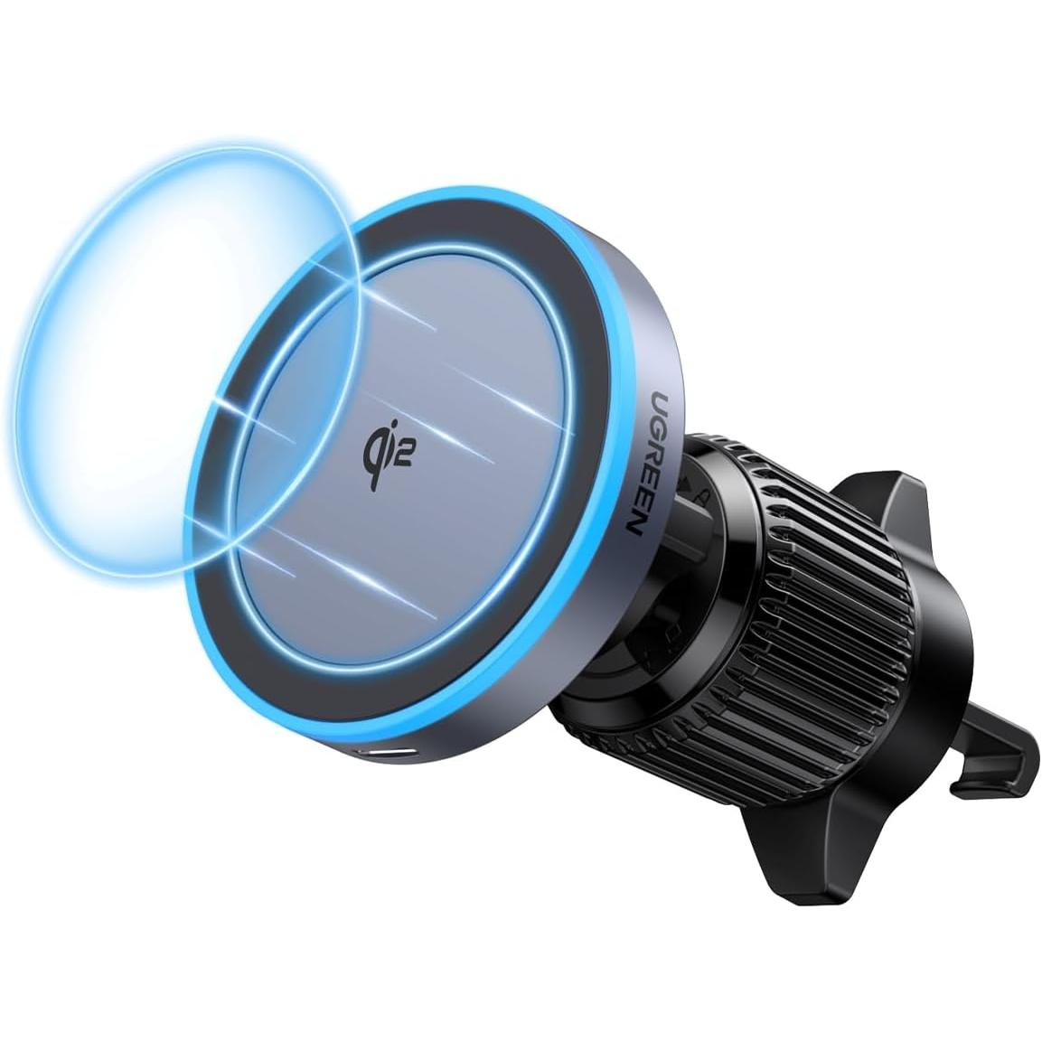 UGREEN Qi2 Wireless Car Charger 15W MagSafe