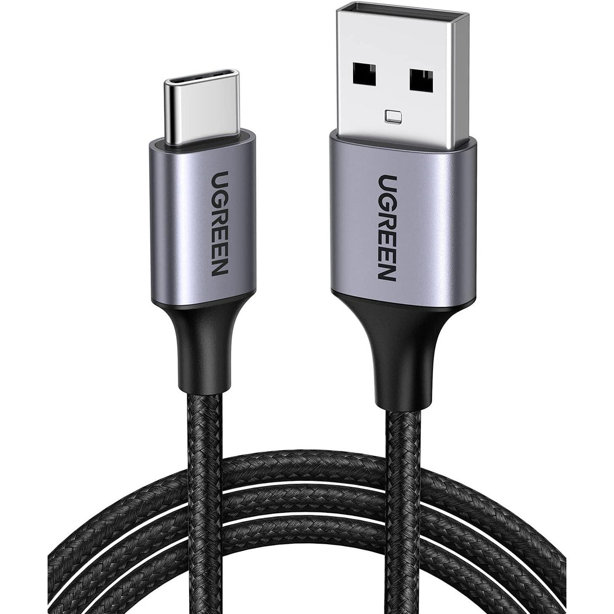 UGREEN Cable USB-A a USB-C Trenzado de Carga Rápida 3 Metros