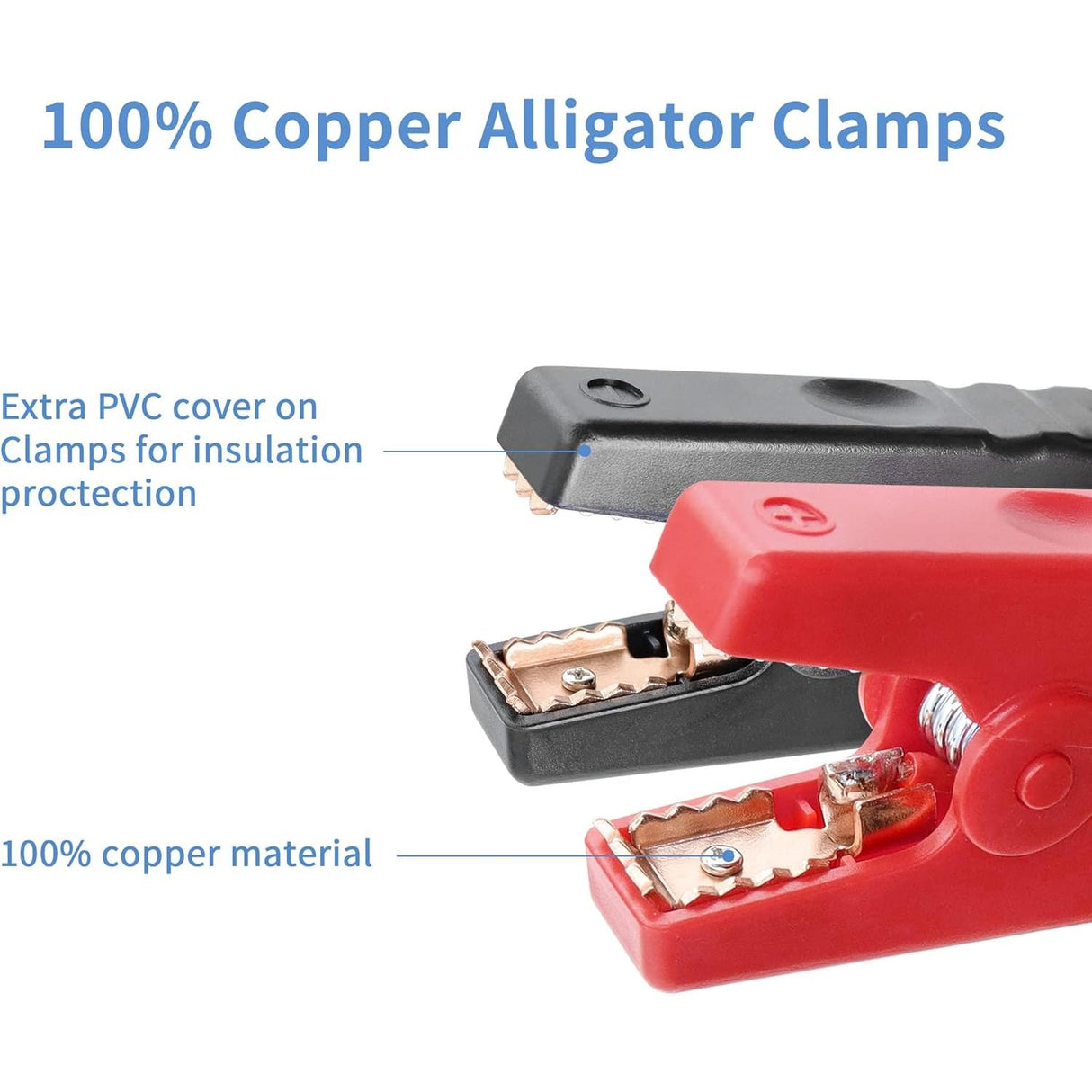 YACSEJAO Cable XT60 a Lagartos para Batería Extensión 16AWG 1.8 Metros