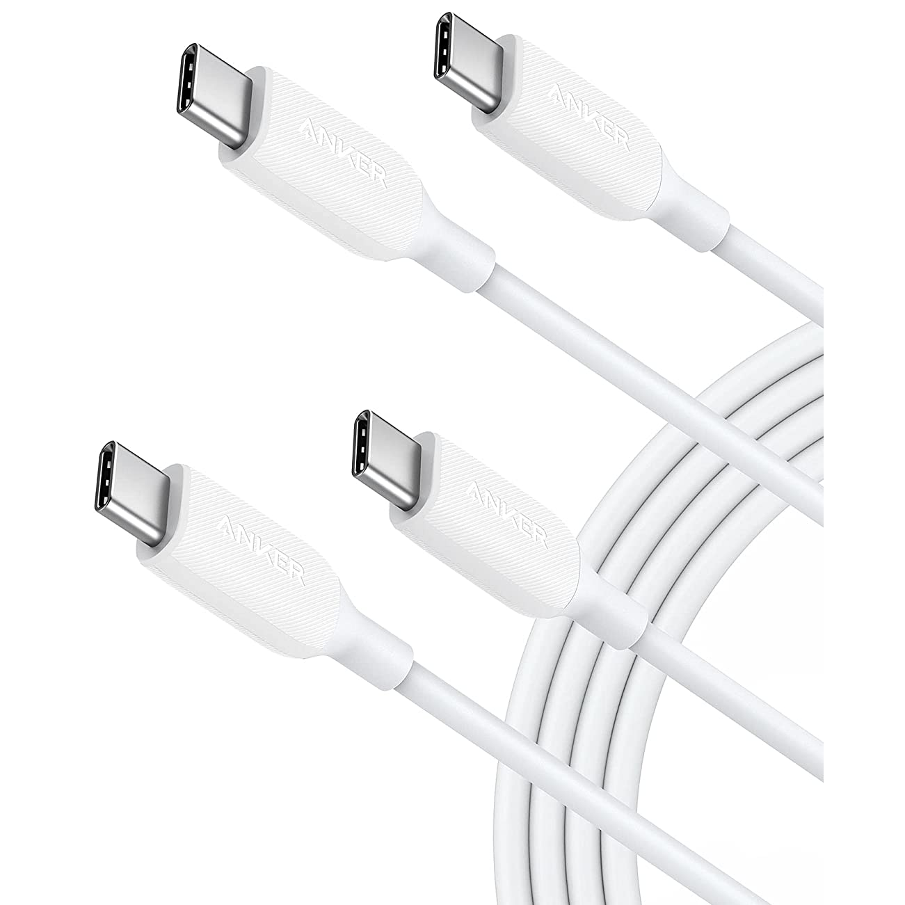 Anker Powerline III Cable 1.8 Metros USB-C a USB-C 100W Carga Rápida (Pack de 2)
