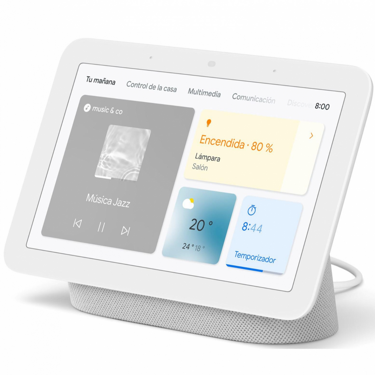 Google Nest Hub (2ª generación) Gris