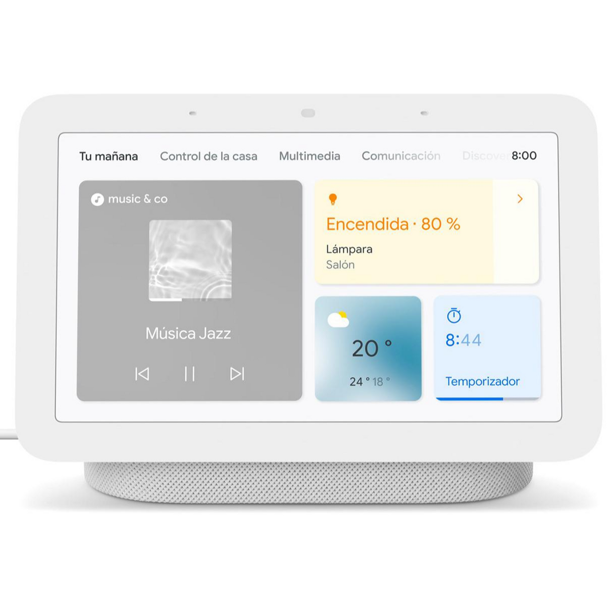 Google Nest Hub (2ª generación) Gris