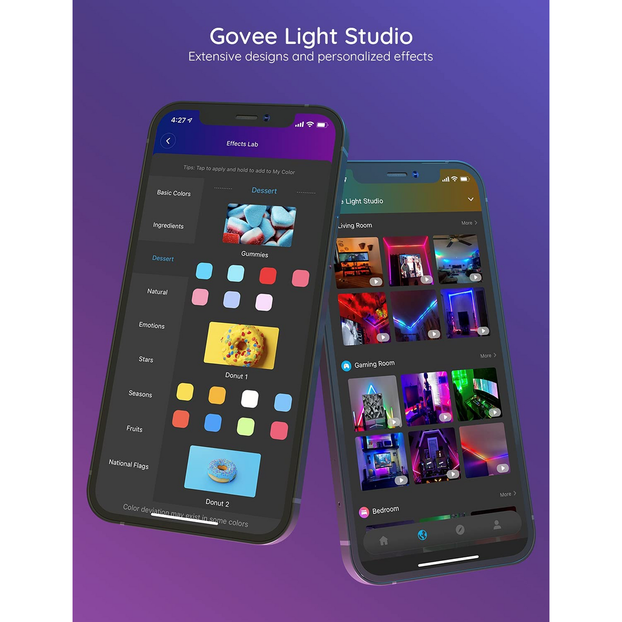 Govee Tira LED RGBIC 5 Metros Bluetooth Control por App Modo Música