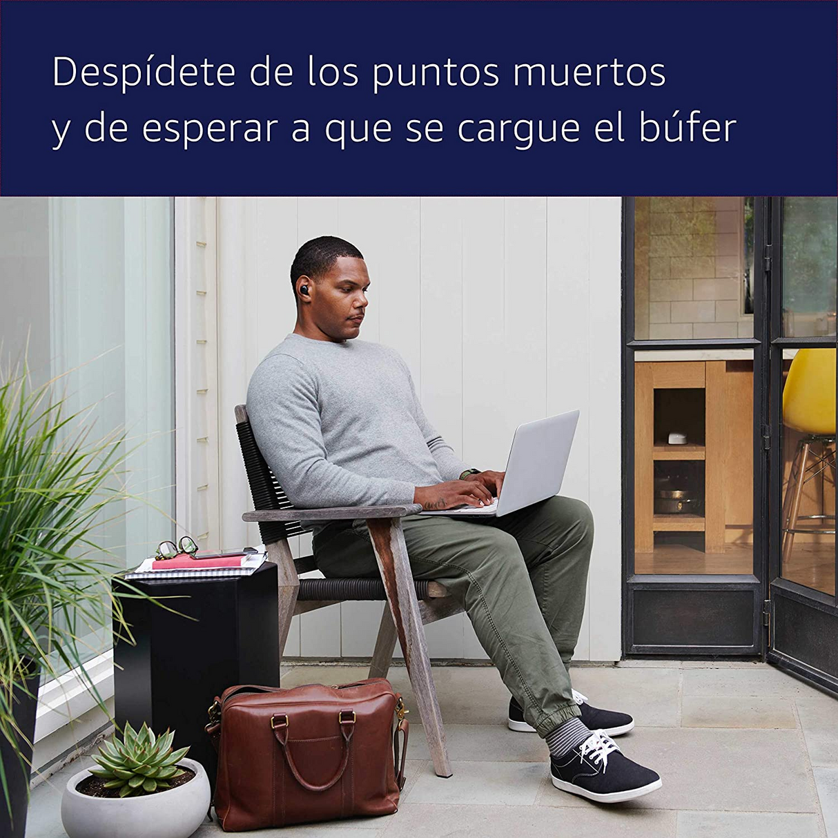 Amazon eero 6 Sistema Wi-Fi 6 de malla de triple banda con hub de smart home Zigbee incorporado (1 router eero 6 + 1 extensor eero 6)