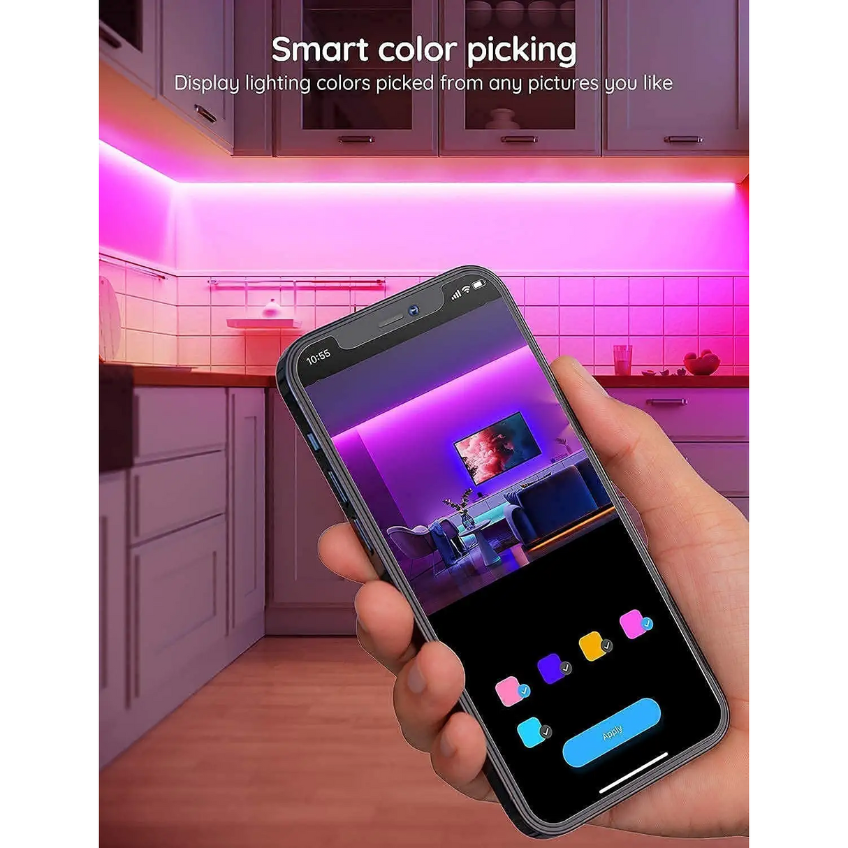 Govee RGB Classic Tira Led WiFi compatible con Alexa y Google