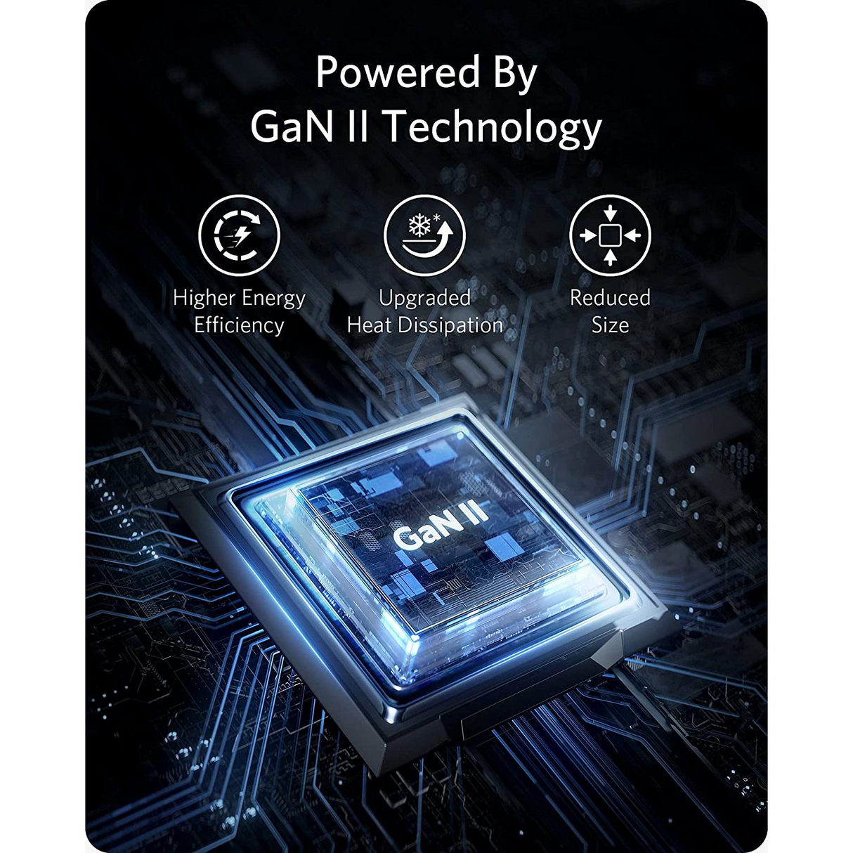 Anker 715 Nano II 65W Cargador 715 USB-C Compacto Rápido para MacBook Pro/Air, Galaxy S20/S10, Dell XPS 13, Note 20/10+, iPhone 13/Pro/Mini, iPad Pro, Pixel y más