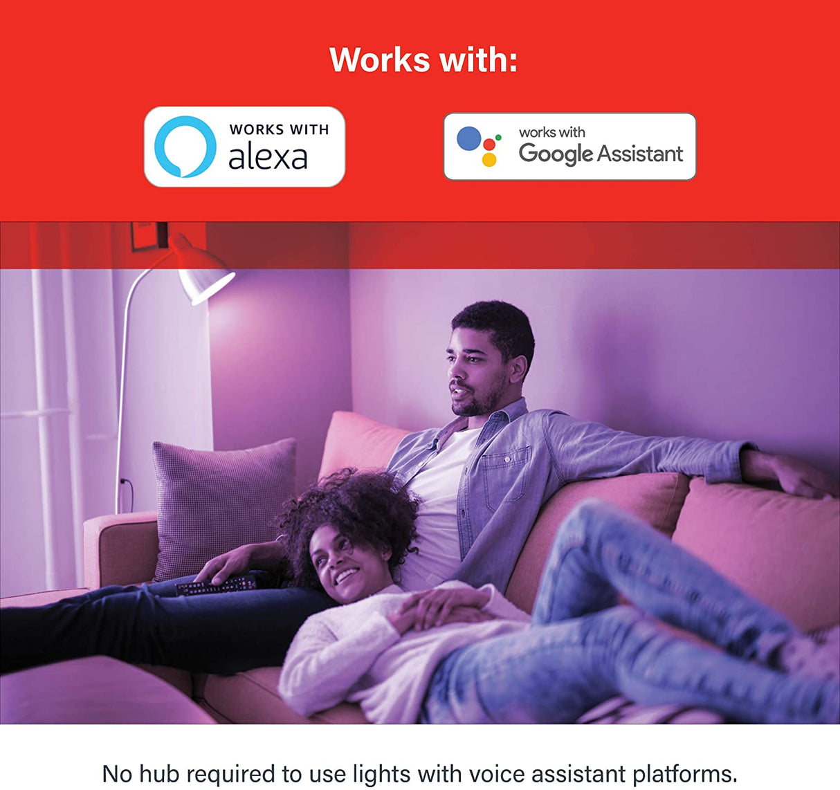 Foco Smart Sengled Wi-Fi LED RGB Multicolor A19 No Requiere Hub Funciona con Alexa & Google Assistant - TecnoMarket