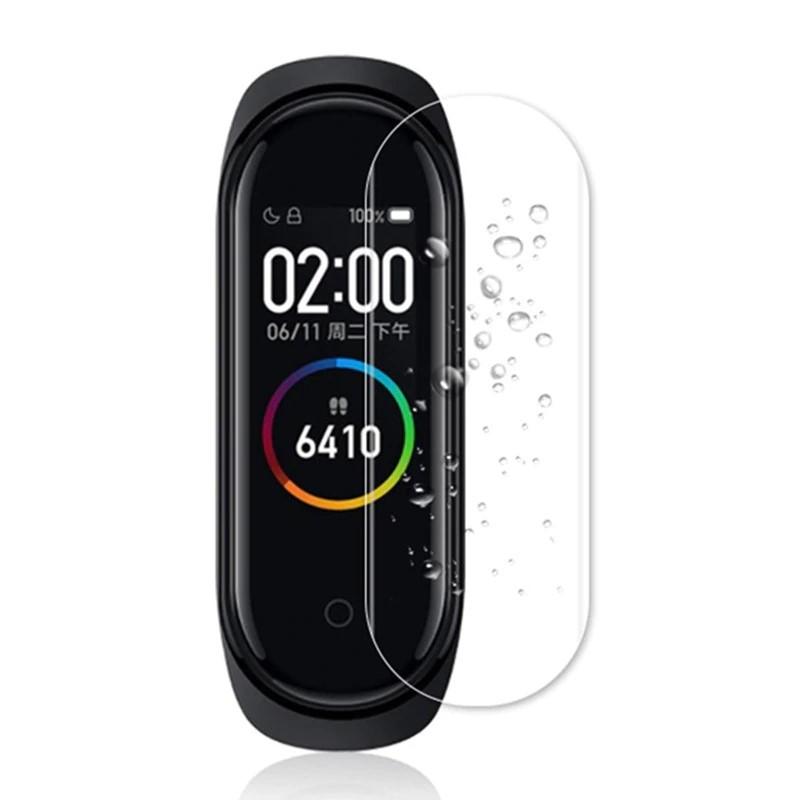 Kit de 5 Micas para Pantalla de Xiaomi Mi Band 4 / 5 Película Protectora Hidrogel - TecnoMarket