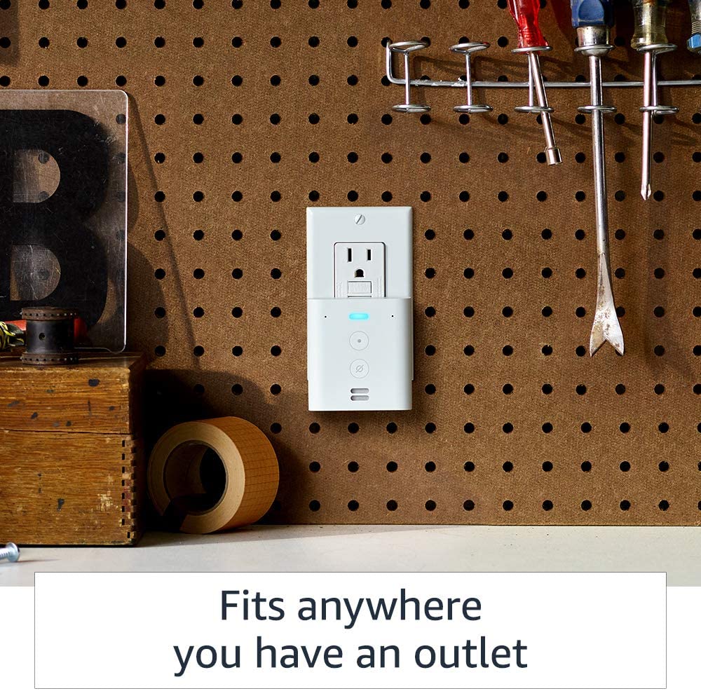 Nuevo Echo Flex - Altavoz Inteligente de pared con Alexa - TecnoMarket