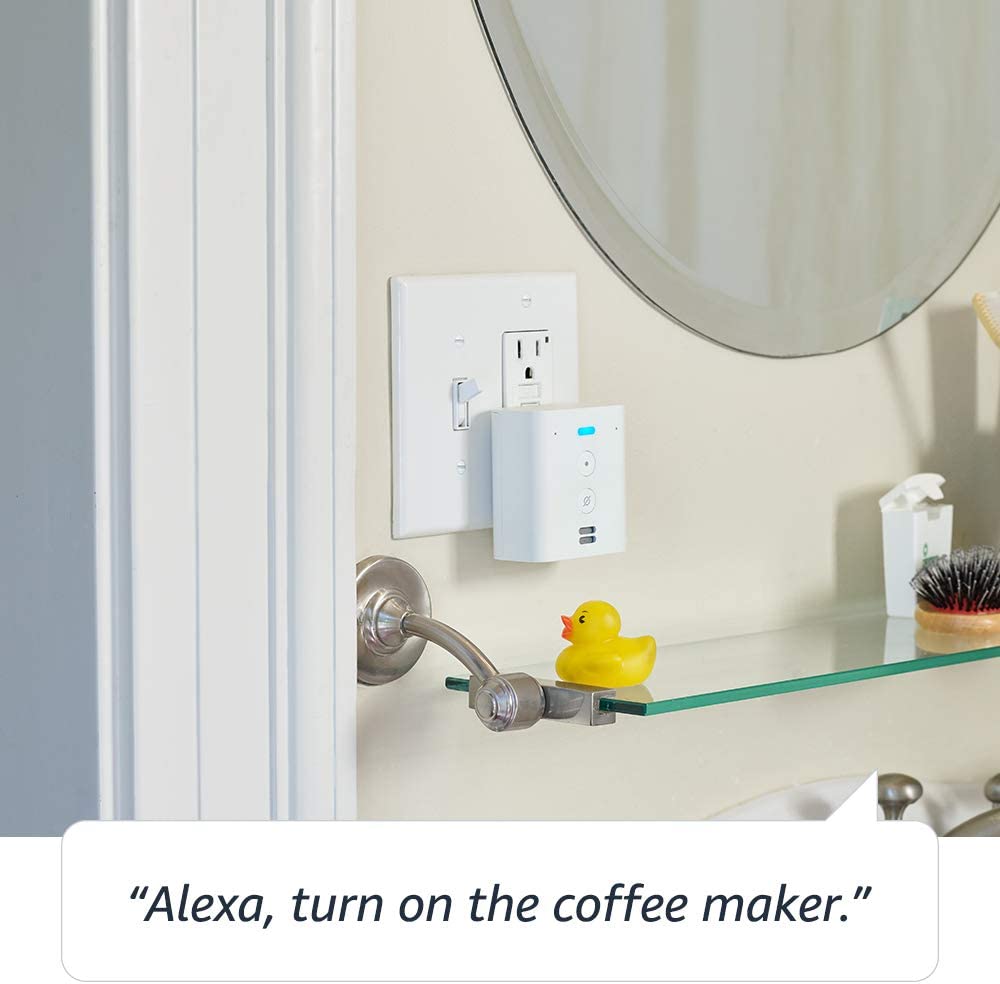 Nuevo Echo Flex - Altavoz Inteligente de pared con Alexa - TecnoMarket